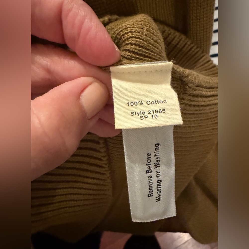 Men's Jcrew Tan Sweater - Picture 4 of 4